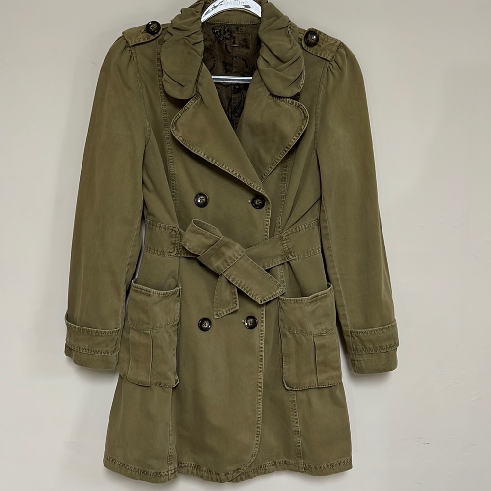 ✨ 𝅺SANCTUARY ✨ SAFARI Double-Breasted Trench / Utility Jacket.